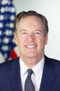 US Trade Representative (USTR) Robert Lighthizer
