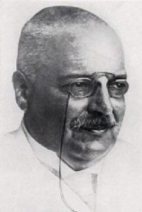 Alois Alzheimer, whose medical research led to the first characterization of the disease now named after him