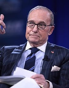 Presidential economics adviser Larry Kudlow says US and China aren't talking at present