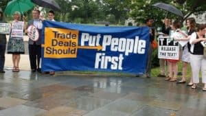 President Trump can forget about the Teamsters vote in November if he kills NAFTA. The Teamsters don't want a US-Mexico bilateral trade deal that leaves out Canada