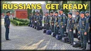 Russian Civil Defense drill