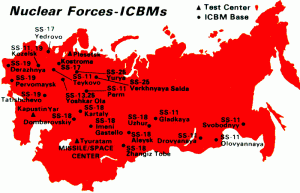 Russian ICBM sites